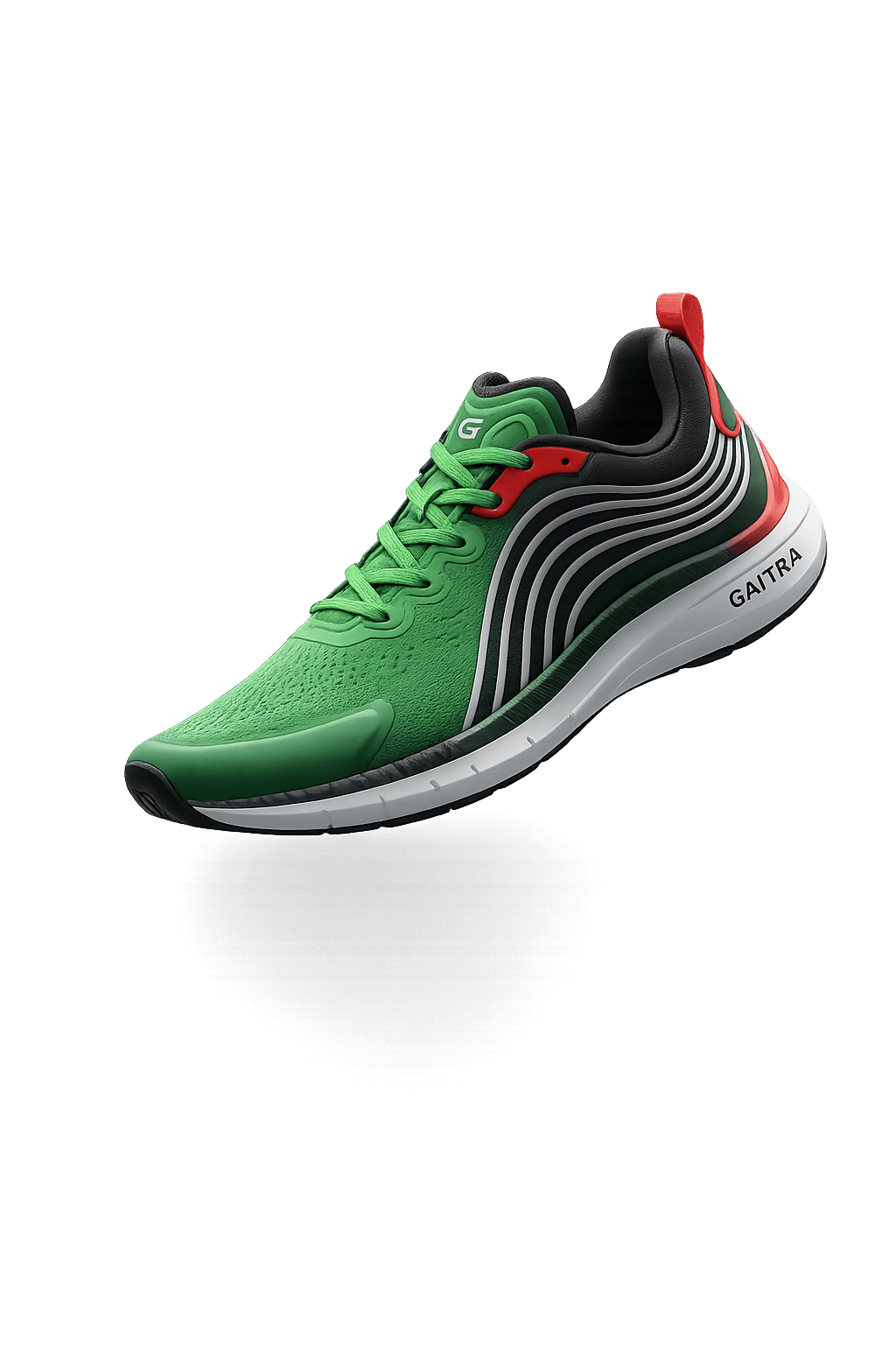 Design 5 — Green and red contrast build.